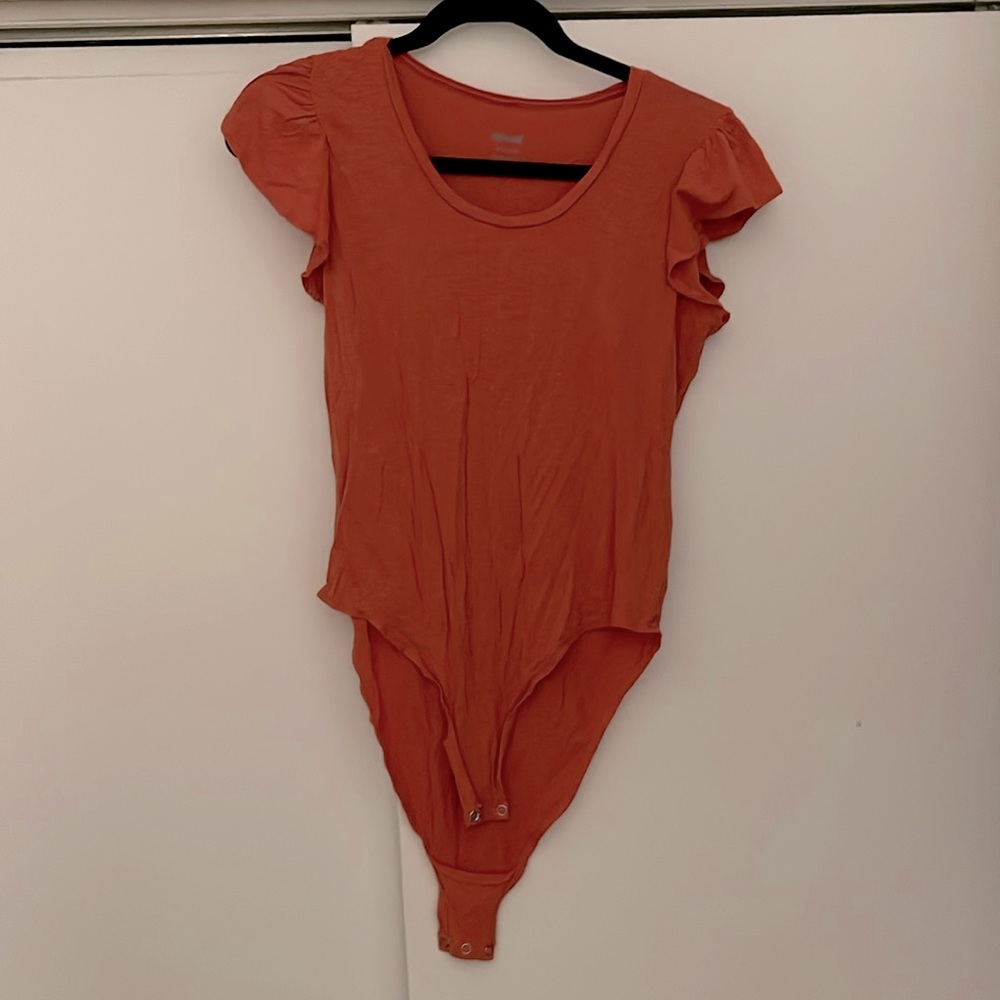 Aerie Flutter Sleeve Bodysuit